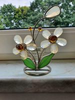 Blume aus Glas und Metall, Teelicht Thüringen - Langenwetzendorf Vorschau