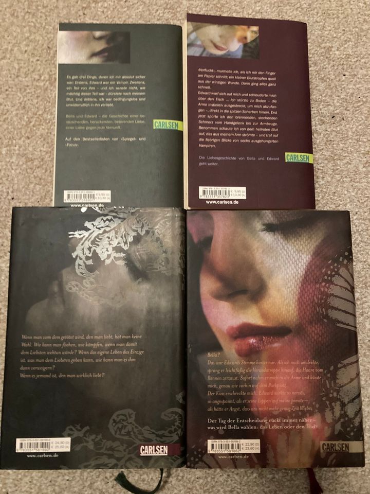 Stephenie Meyer - Twilight | 4 Bände | Fantasy-Liebesroman in Berlin