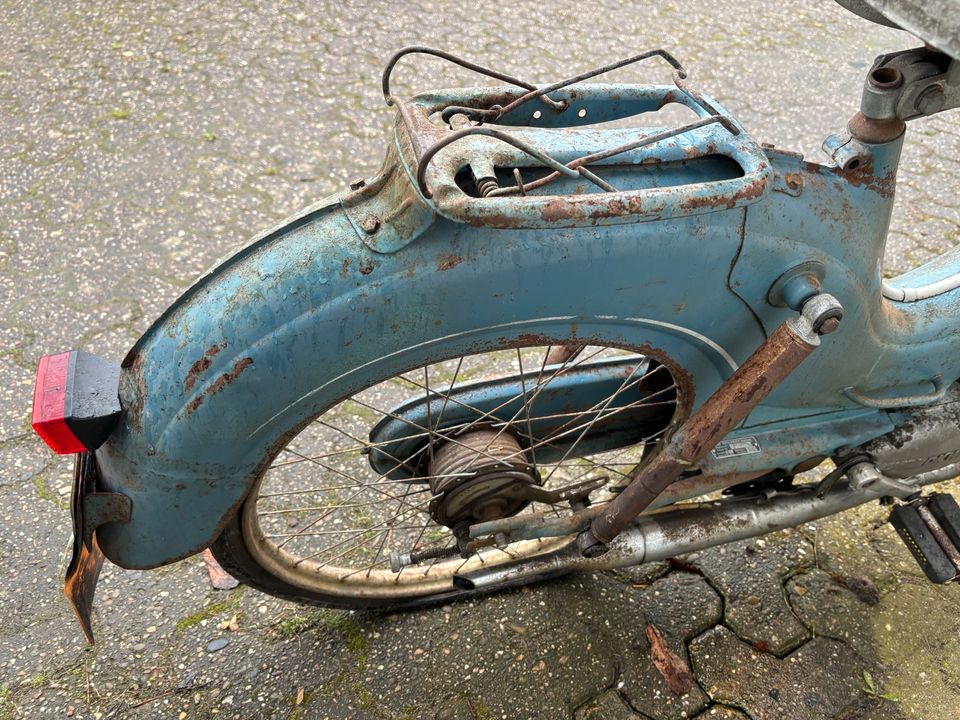 DKW Hummel 1957 Mofa Scheunenfund keine Papiere Ersatzteilträger in Bremen