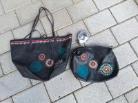 NEU Schöne Handtaschen mit buntem Motiv schwarz Baden-Württemberg - Ludwigsburg Vorschau