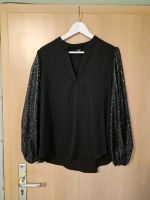 Shein * Bluse * Tunika * schwarz * Sternchen silber  * Gr. 40/42 Nordrhein-Westfalen - Oberhausen Vorschau