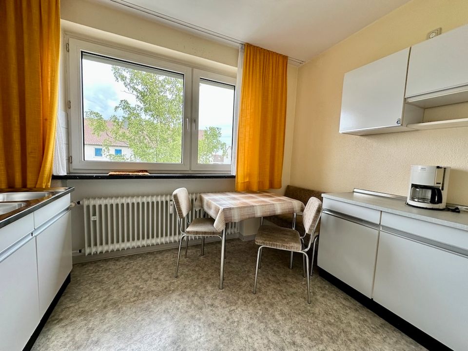 3 Zimmer für 2 (oder eine kleine Familie): Gemütliche Wohnung mit Balkon sucht neue Eigentümer in Neustadt am Rübenberge