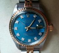 Rolex Lady Datejust Diamanten & blau Niedersachsen - Göttingen Vorschau