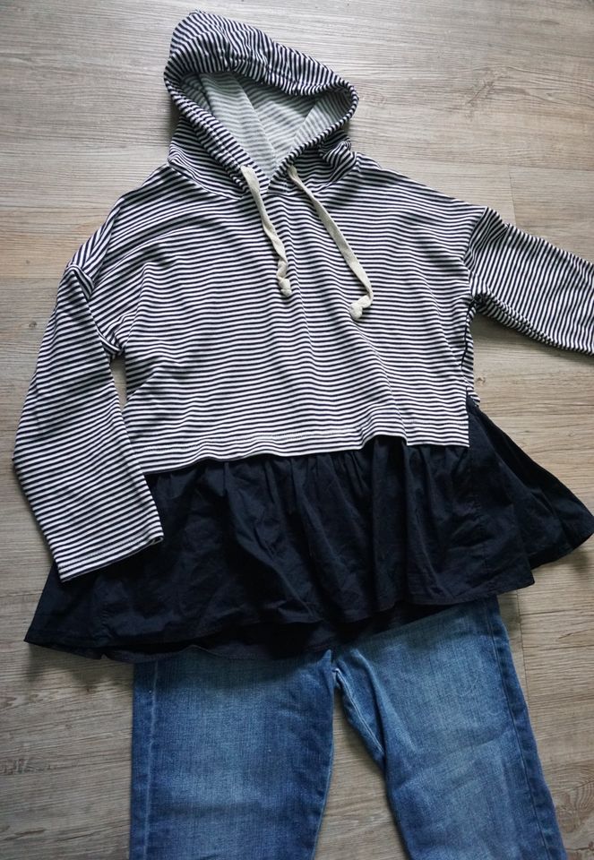 Toller Hoodie, Kapuzen Shirt, Lagenlook, Zeta Otto, Gr. M/L in Plankstadt