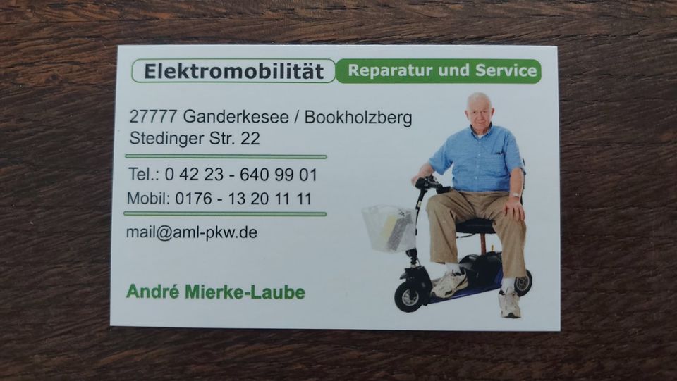 Elektromobil PRIDE 15 km/h XL 140 -Verleih -Probefahrt -Garantie in Ganderkesee