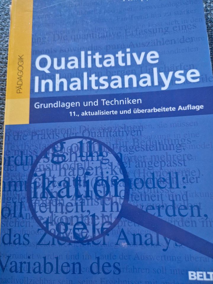 Qualitative Inhaltysanalyse Mayring 11. Auflage in München