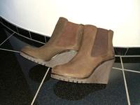 GÖRTZ 17 Stiefelette Leder Keilabsatz braun Gr.39 neu Nordrhein-Westfalen - Krefeld Vorschau