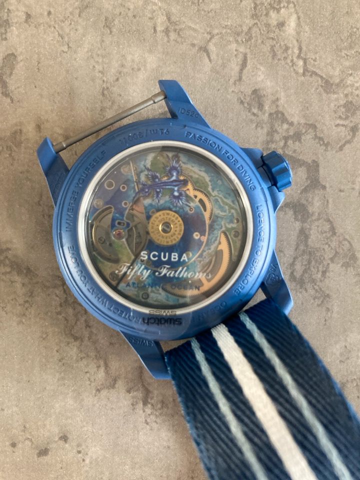 Swatch x BLANCPAIN Automatikuhr „Atlantik Ocean“ in Zeltingen-Rachtig