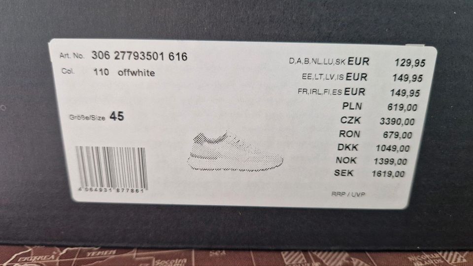 Sneaker weiß neu und ungetragen Marc O'Polo Schuhe in Prien