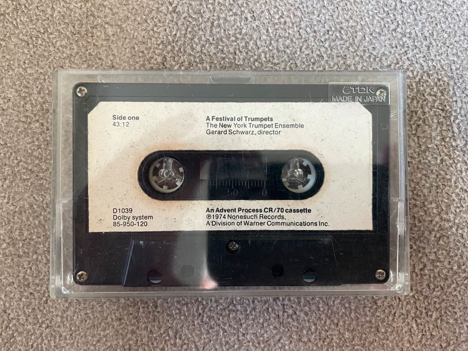 EUMIG Demonstration Cassette Tape Promo Tapedeck FL 1000 rar in Barsbüttel