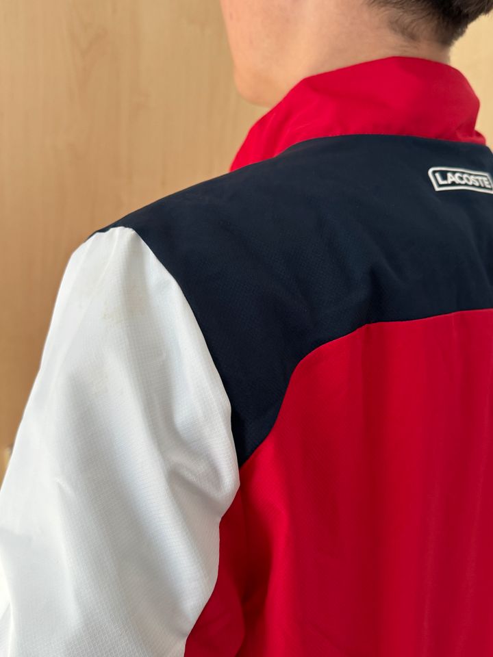Lacoste Sport - Trainingsanzug rot, blau, weiß (S) - Guter Zustan in Dresden