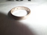 Ring 925 mit Gravur  2,18g  -  Ø 17,9 mm  #201 Nordrhein-Westfalen - Hamm Vorschau
