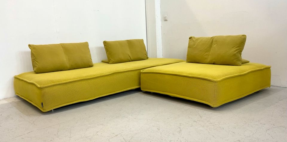 ROCHE BOBOIS / ESCAPADE Design Vintage 3er Sofa + Sessel Mah Jong in Hamburg