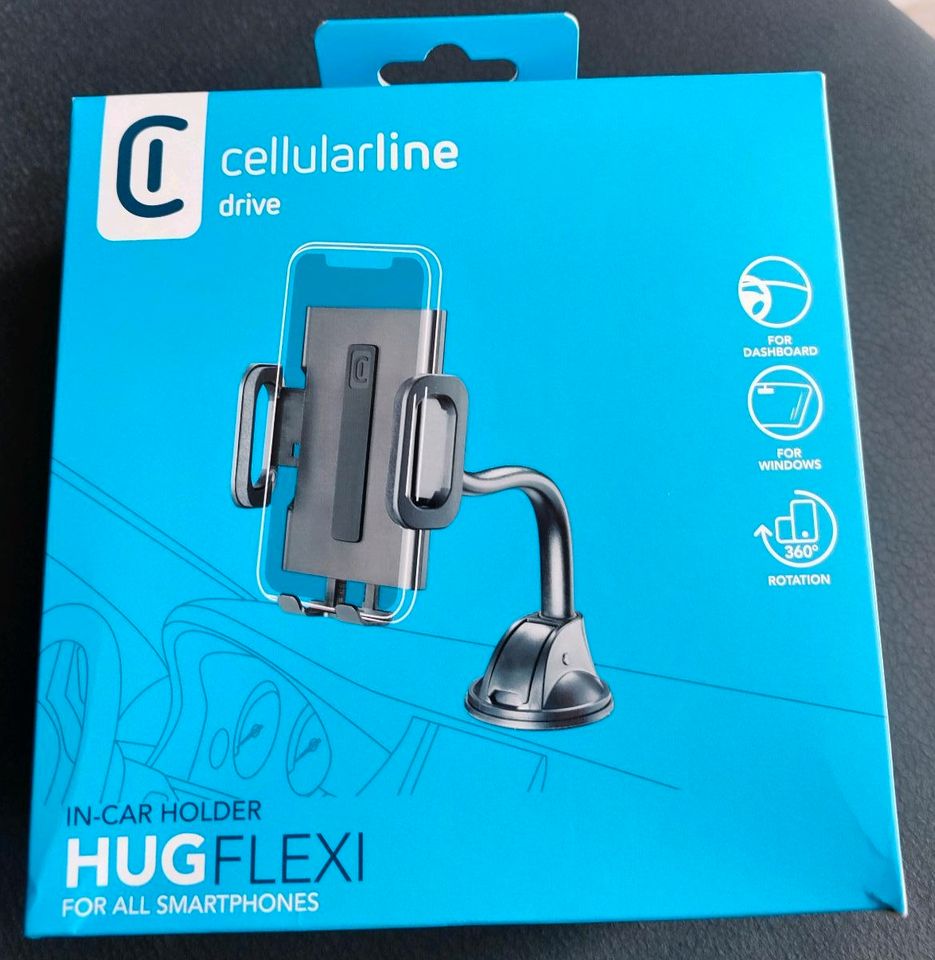 CellularLine HUGFLEXI Saugnapf Handy-Kfz-Halterung, NEU in Einbeck