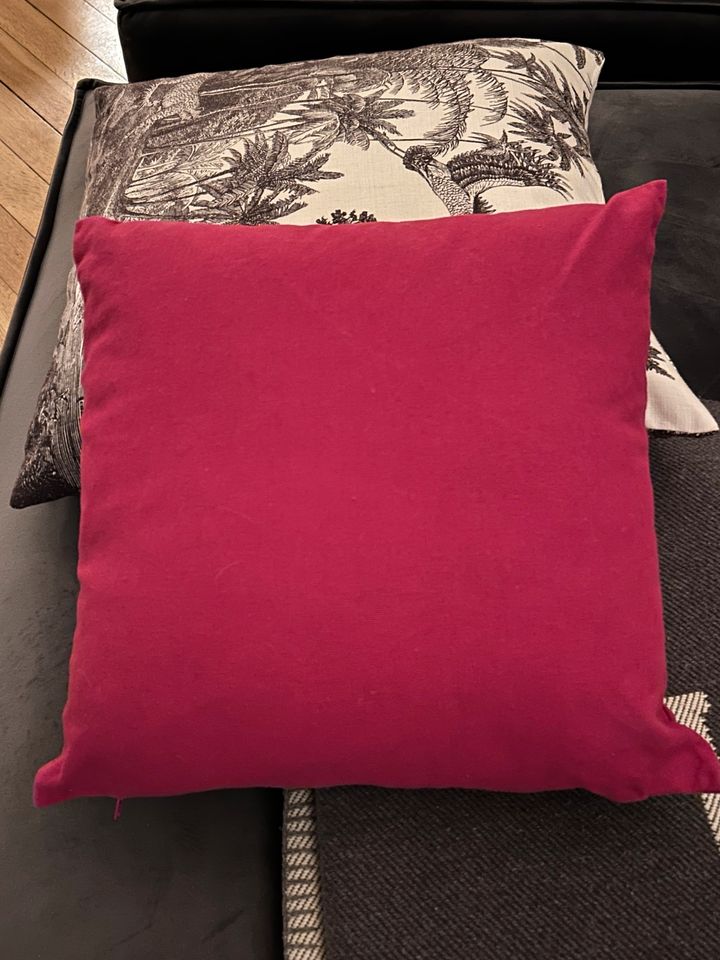 H&M Home Sofa Kissen 40x40cm pink Baumwolle in Hamburg