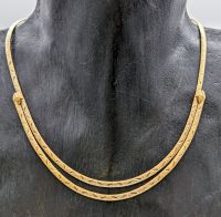 Luxus Collier Halskette 750/18K Kette Gelbgold 47cm 31,20Gramm Kiel - Hassee-Vieburg Vorschau