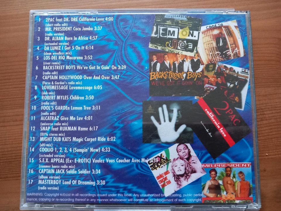 Musik CDs Backstreet Boys Las Ketchup Rednex in Klostermansfeld