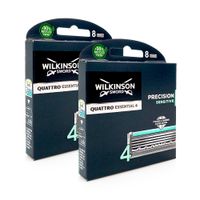8 x Wilkinson Quattro Titanium Essential Sensitive Rasierklingen Thüringen - Jena Vorschau