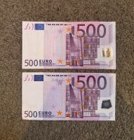 2 x 500€ Euro Schein Geldschein Banknote/ Serie X / Serie N Baden-Württemberg - Bad Mergentheim Vorschau