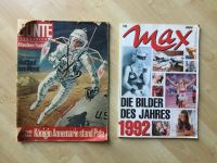 Bunte Illustrierte April 1965 und Max 1/93 mit Bilder 1992 Köln - Worringen Vorschau