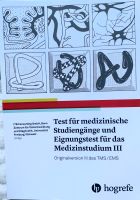 TMS Medizinertest Buch Hogrefe Bayern - Eichstätt Vorschau