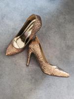 Pumps in Bronze Glitter Nordrhein-Westfalen - Detmold Vorschau