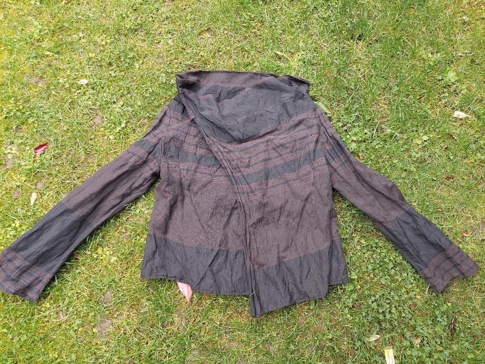 Absolut by Zebra Jacke zum Lagenlook, schwarz, Gr. 2 in Königslutter am Elm