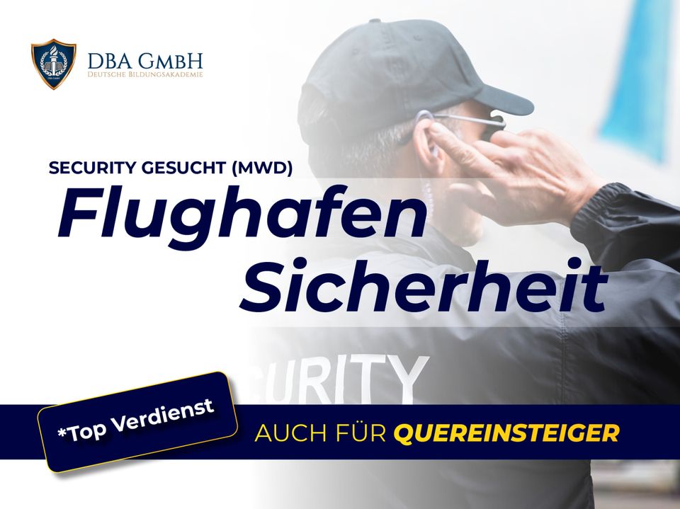 2800€+ | Quereinsteiger | Sicherheitskraft am Flughafen (m/w/d) | Berlin FRIEDRICHSHAIN | Airport Security Job| Vollzeit | Flughafenkontrolle | 34a Sachkunde | Sicherheitsmitarbeiter | REF.: 0702 in Berlin