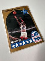 NBA Hoops 1990 #5 Michael Jordan All-Star (Basketball Card) Niedersachsen - Kirchgellersen Vorschau