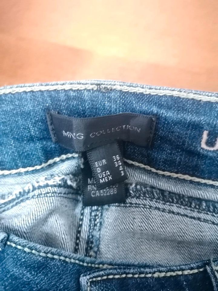 Mango MNG collection low waist damen jeans Hose, wie neu Größe 36 in Bonn