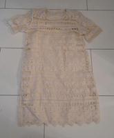 Süßes Mango Häkelkleid, Kleid, Creme, mit Unterkleid, Größe S Bayern - Gersthofen Vorschau