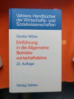 Einführung in die allgemeine Betriebswirtschaftslehre -Wöhe Niedersachsen - Leer (Ostfriesland) Vorschau