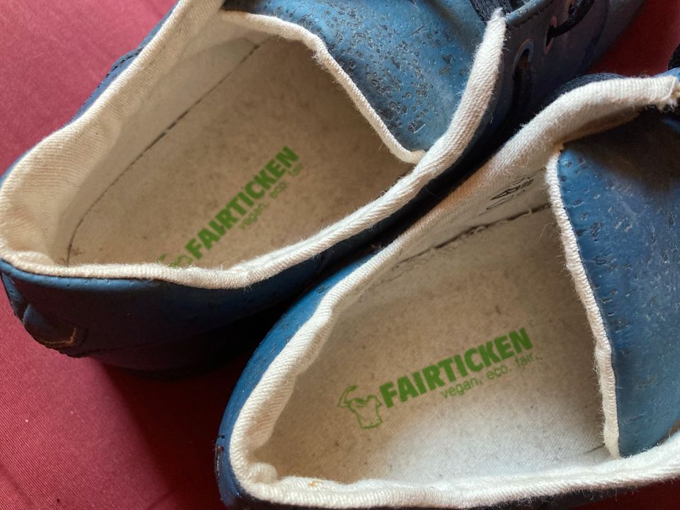 Herrenschuhe Kork Sneaker nachhaltig & fair 46 Fairticken in Freden
