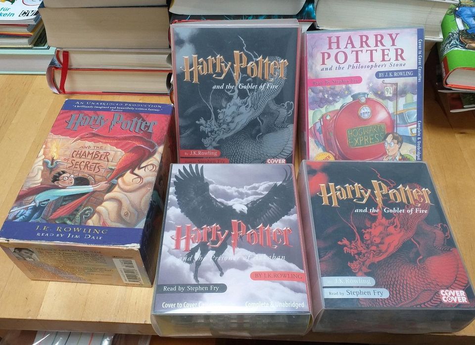 Harry Potter Hörkassetten, englisch in Essen