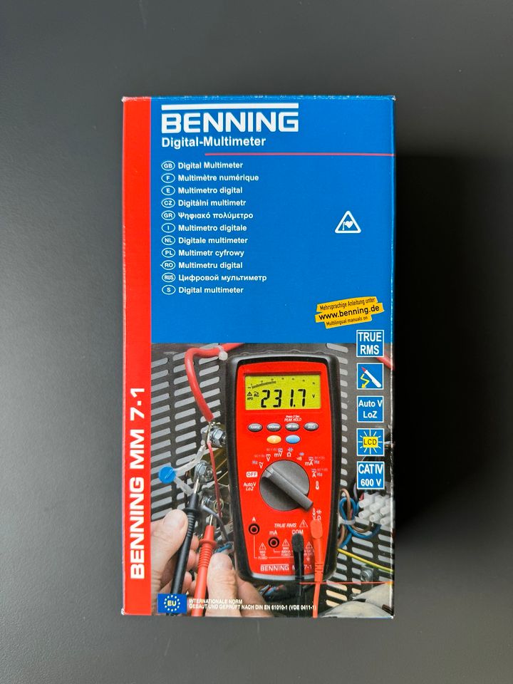 Benning Digital Multimeter Tasche Messleitung in Braunschweig