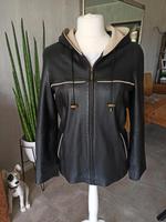 Lederjacke in schwarz/ beige Taschen Lamm Leder Niedersachsen - Stuhr Vorschau