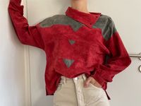 Vintage Leder-Hemd Oberteil Shirt Pullover Pulli Jacke Antik Rar Nordrhein-Westfalen - Pulheim Vorschau