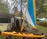 Hobie Island Trimaran komplett mit Segel, Treteinheit Paddel… Niedersachsen - Osnabrück Vorschau