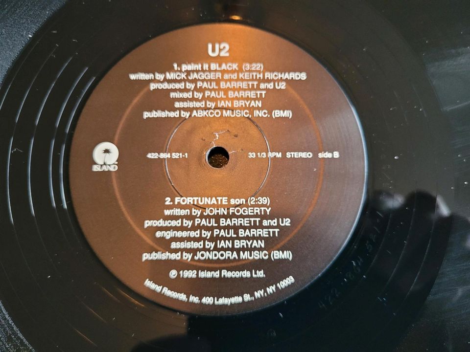 U2 Who's gonna ride your WILD HORSES 1992 US VINYL in Mudersbach