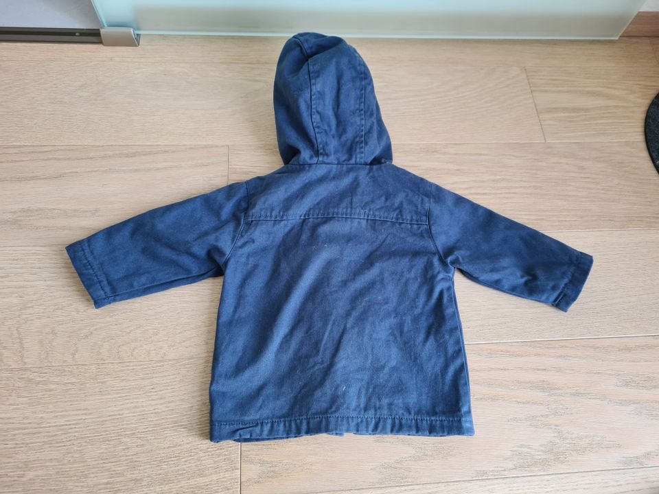 Übergangsjacke, Regenjacke Vertbaudet, blau, Größe 68 in Ascheberg