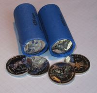 2 Rollen, zu je 25 Stück 5 Euro Sondermünzen Bayern - Mindelheim Vorschau