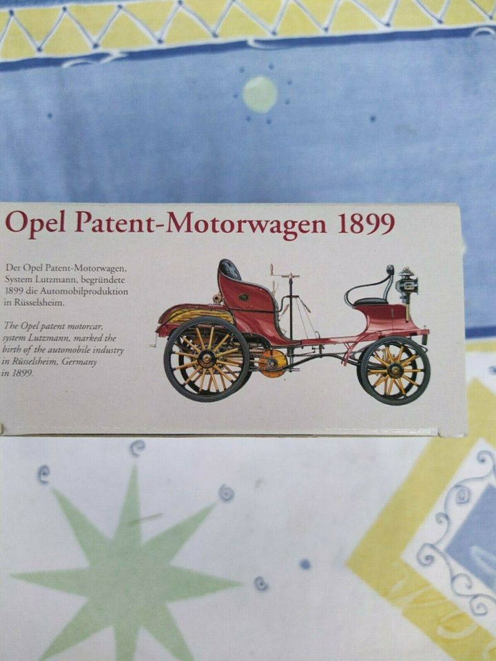 Modellauto Opel Patent-Motorwagen, System Lutzmann 1899 Sonderedi in Rüsselsheim