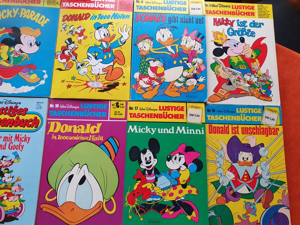 36 St LTB Disneys Lustige Taschenbücher 1-38 Sammlung sehr alt in Visbek