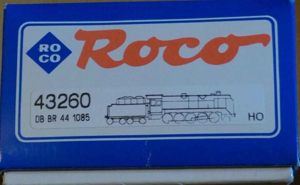 Roco 43260 Schlepptenderlok BR 44 Öltender DB,HO,OVP. in Nordsehl