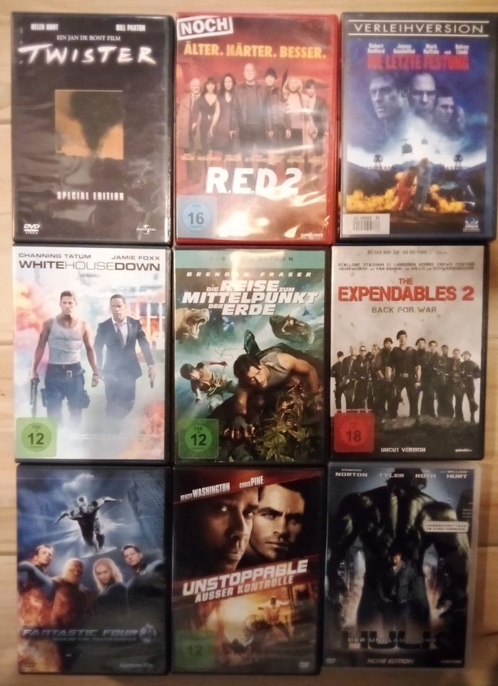 DVDs Action Filme zu verkaufen in Östringen