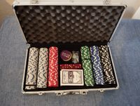 Komplettes Poker-Set Metall-Aktenkoffer Hamburg - Altona Vorschau