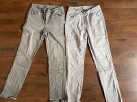 Cecil Damen Jeans Hose beige und grau Größe 27 / S Bayern - Augsburg Vorschau