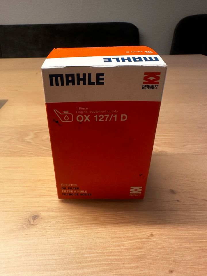 Mahle Knecht Filter OX127/1D Ölfilter BMW 3er E30 E36 E46 Z3 in Erdweg