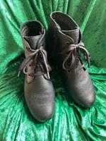 Vitaform Stiefeletten Gr 40, Breite H, Hirschleder mit Keilabsatz Sachsen - Herrnhut Vorschau