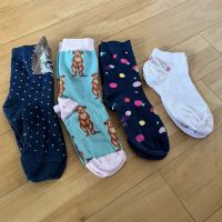 Vier Paar Socken für Mädchen, Größe 35-38 Nordrhein-Westfalen - Dormagen Vorschau